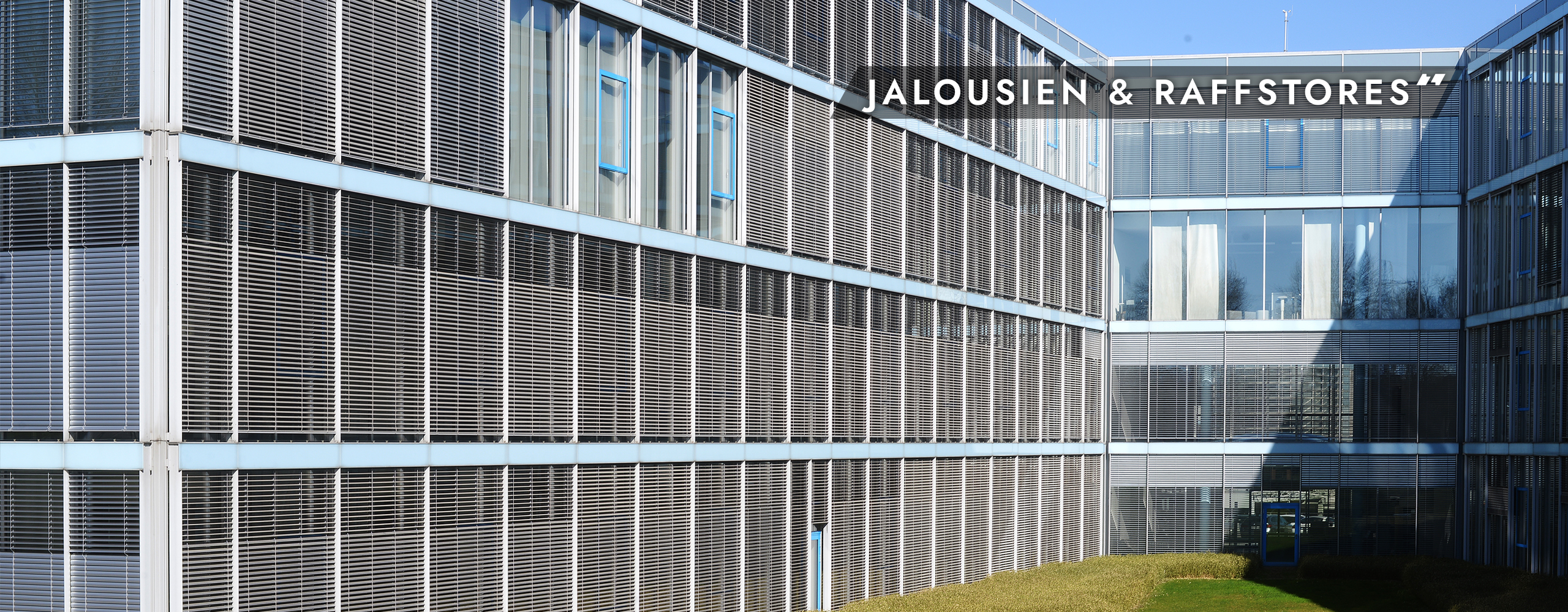 Jalousien und Raffstores | ZANKER Sonnenschutz